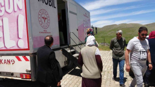 Mobil KETEM tırıyla köy köy gezip tarama yapılıyor