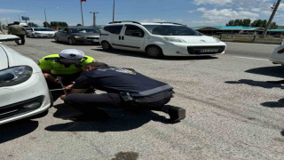 Polis ekibi vatandaşın yardımına koştu