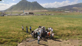 Tatvan’da trafik kazası: 1 yaralı