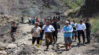 Ayvalı köyünde selin bilançosu ağır