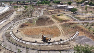 Bingöl’deki millet bahçesinde çalışmalar devam ediyor