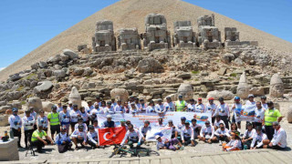 Bitlis Nemrut’tan Adıyaman Nemrut’a bisiklet turu sona erdi