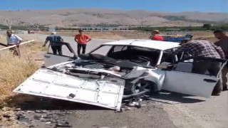 Elazığ’da trafik kazası: 3 yaralı