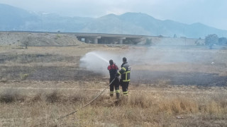 Erzincan’da örtü yangını büyümeden söndürüldü