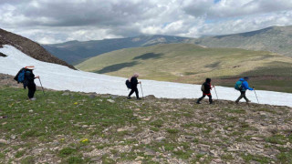 Erzurum’da dört mevsimi yaşatan doğa yürüyüşü