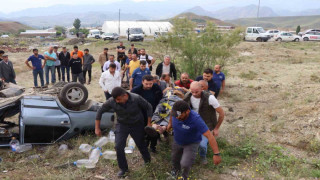 Erzurum’da trafik kazası: 3 yaralı