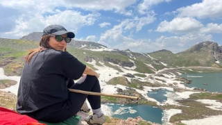 Filistinli turist Yüksekova doğasına hayran kaldı