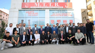 İsmail Kahraman Erzurum’da