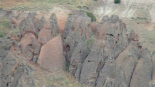 Kars’ın ’peri bacaları’ görenleri hayran bırakıyor