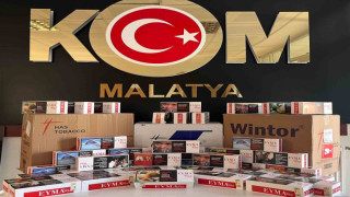 Malatya’da 74 bin 400 adet kaçak makaron yakalandı