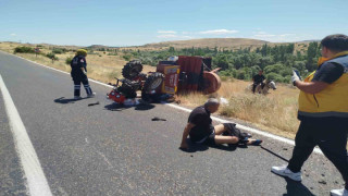 Malatya’da çapa motoru devrildi: 1 ölü, 1 ağır yaralı