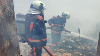 Malatya’da çatı yangını