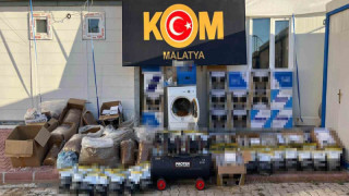 Malatya’da kaçakçılık operasyonu