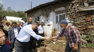 Selin vurduğu Pelitli Köyü’nde 15 ev zarar gördü