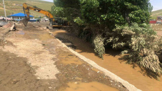 Tekman’da selin verdiği hasar gün yüzü ile ortaya çıktı