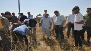 Arkeologlar Mollakent’teki tarihi yerleri gezdi