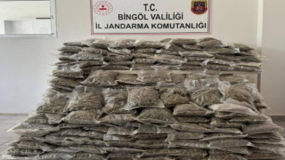 Bingöl’de 153 kilo uyuşturucu ele geçirildi