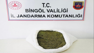 Bingöl’de 17 kilo esrar ele geçirildi