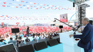 Cumhurbaşkanı Erdoğan: ”Terör sopasıyla siyasetin dizayn edildiği, toplumun hizaya sokulduğu, ülkemize istikamet çizildiği günler geride kalmıştır”