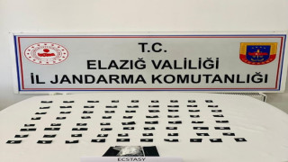 Elazığ’da 211 adet uyuşturucu hap ele geçirildi