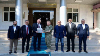 ETSO heyetinden 9. Kolordu Komutanı Tümgeneral Tuncay Altuğ’a hayırlı olsun ziyareti