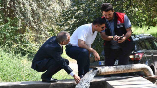 Kaymakam Aydın, ‘Aralık Millet Bahçesi’nde incelemelerde bulundu