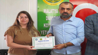 Malatya’da başarılı kursiyerlere sertifika verildi