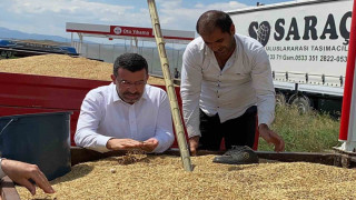 Milletvekili Çalkın, TMO alımlarını yerinde inceledi