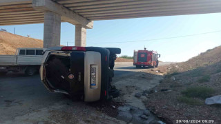 Trafik kazasında 2 kişi yaralandı