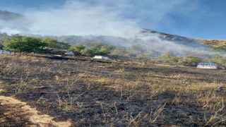 Tunceli’de mezarlıkta başlayan yangın ormana sıçradı