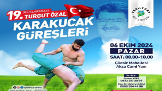 19.Uluslararası Turgut Özal karakucak güreşleri 6 Ekim’de yapılacak