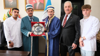 Ahilerden Başkan Aksun’a ziyaret