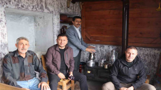 Erzurum’da sıcaklıklar düştü, sobalar kuruldu