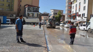 Hakkari’de işportacılar kendilerine ayrılan alanda çalışacak