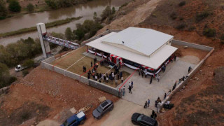 Kemah’ta Rafting Karşılama Tesislerinin açılışı yapıldı