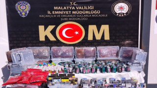 Malatya’da kaçakçılık operasyonu