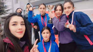 Atletizm yarışmalarında büyük başarı