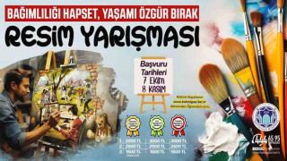 “Bağımlılığı hapset, yaşamı özgür bırak” resim yarışması başvuruları başladı