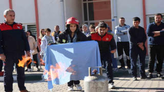 Bingöl’de hastane personeline yangın eğitimi