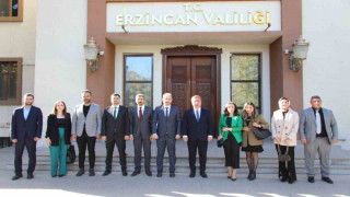 Erzincan Barosunun yeni yönetiminden Vali Aydoğdu’ya ziyaret