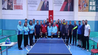 Erzincan’da 2. Kamu Spor Oyunları Masa Tenisi turnuvası tamamlandı