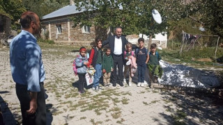 Hakkari Müftüsü Okuş köyleri ziyaret etti