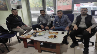 Kaymakam Uzun’dan yerel gazeteye ziyaret