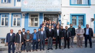 MHP İl Başkanı Yurdagül’den Din Görevlileri Yardımlaşma ve Dayanışma Derneğine ziyaret