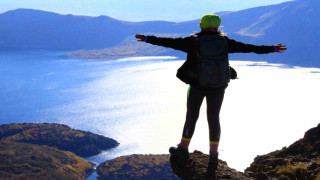 Vanlı dağcılar Nemrut Krater Gölü’nde buluştu